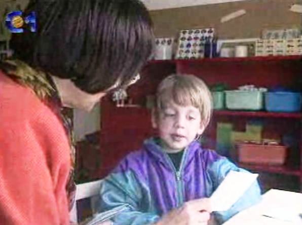 Recuperação de criança surda-muda