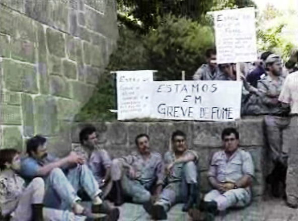 Greve de fome de bombeiros no Porto