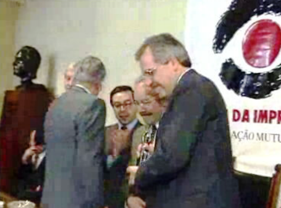 Homenagem na Casa da Imprensa