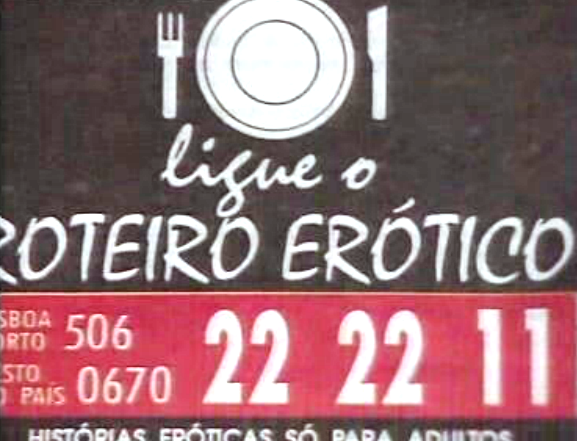 Encerramento das linhas eróticas