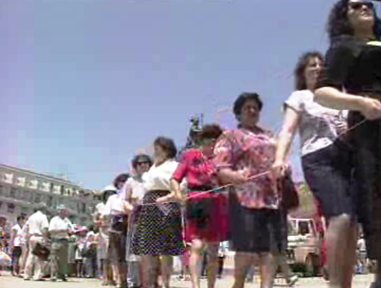 Manifestação contra a reforma aos 65 anos