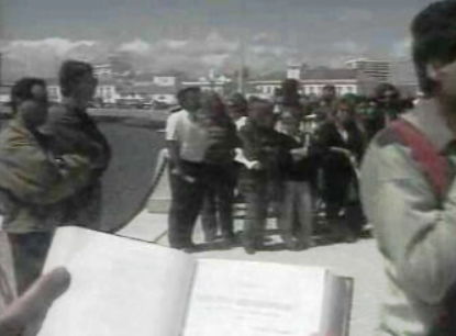 Manifestação de professores no Algarve