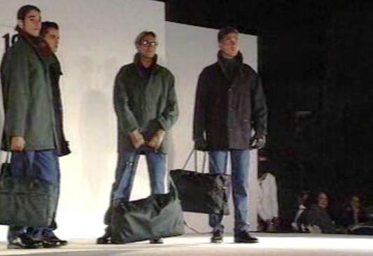 Moda masculina Outono Inverno 88/89