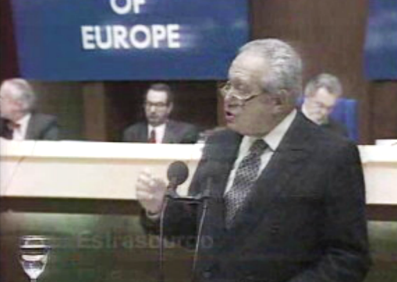 Mário Soares no Conselho da Europa