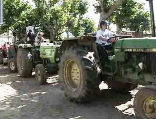Manifestação dos produtores de leite