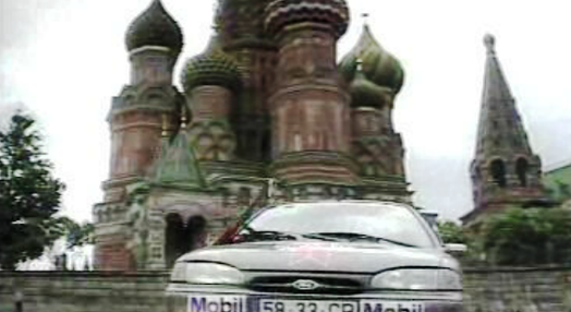 Jornalistas da RTP de automóvel até Moscovo