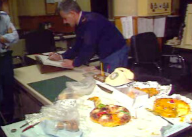 Pessoas que trabalham no reveillon