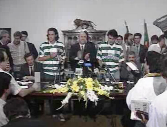Apresentação de jogadores do Sporting