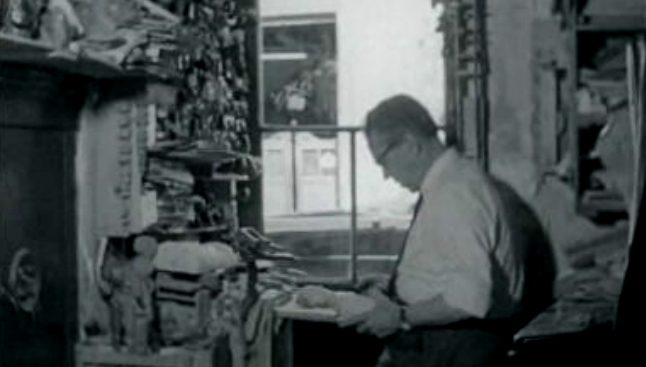 Oficina de artesão em Lisboa