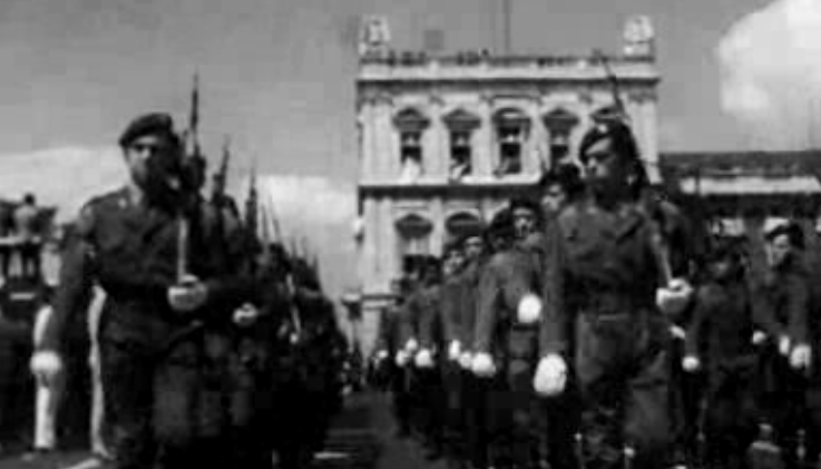Cerimónias militares em Lisboa