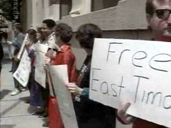 Manifestação por Xanana Gusmão