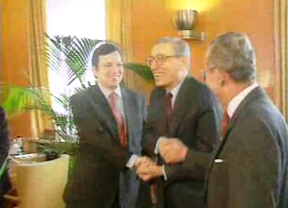 Encontro de Ali Alatas com Durão Barroso