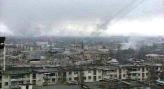 Bombardeamentos em Grosny