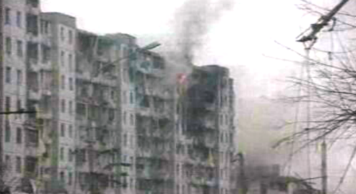 Bombardeamentos na Chechénia