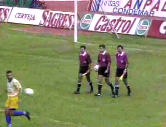 Protesto dos árbitros