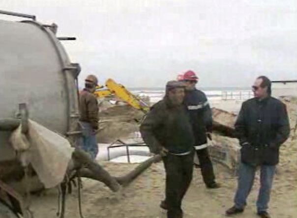 Rutura de conduta da Petrogal