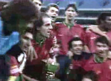 Chegada da Seleção Nacional