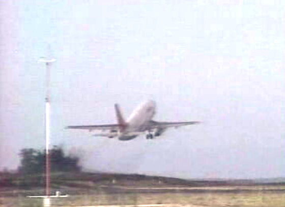 Simulacro de acidente de avião