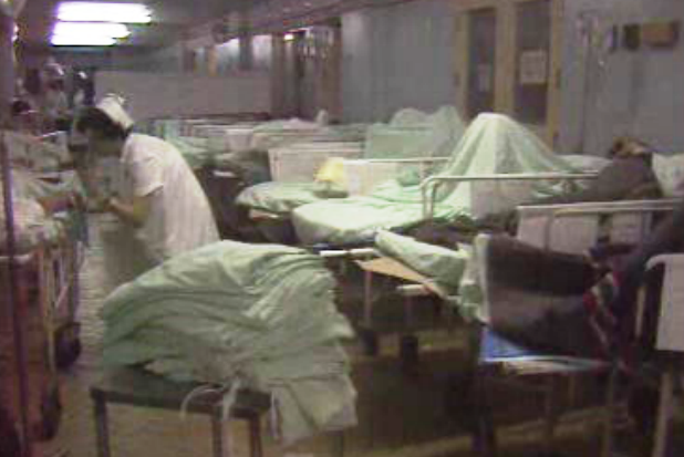 Serviço de urgências de hospitais