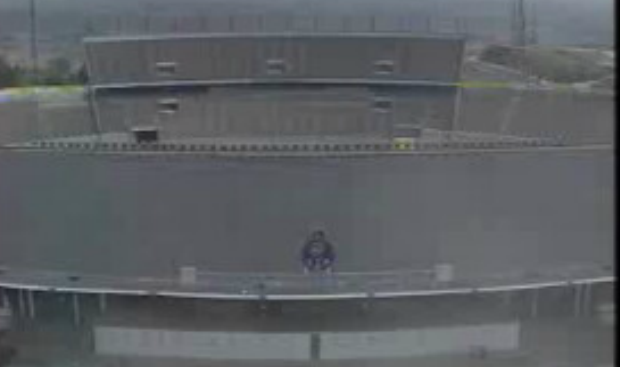 Segurança para jogo de futebol