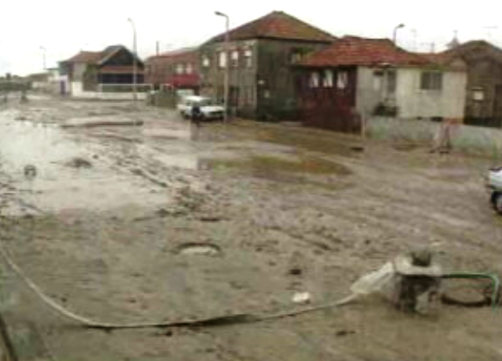 Mau tempo na Foz do Douro