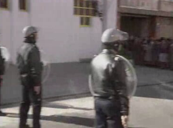 Julgamento de guarda da PSP