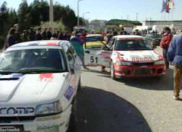 Preparativos do Rali TAP