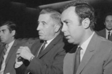 Joaquim da Silva Cunha na exibição do documentário sobre a FACIM 69