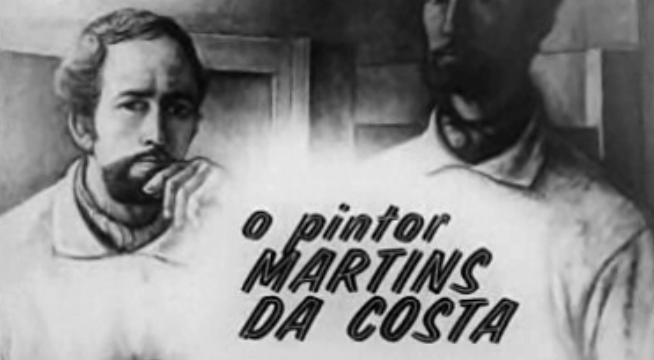 O pintor Martins da Costa