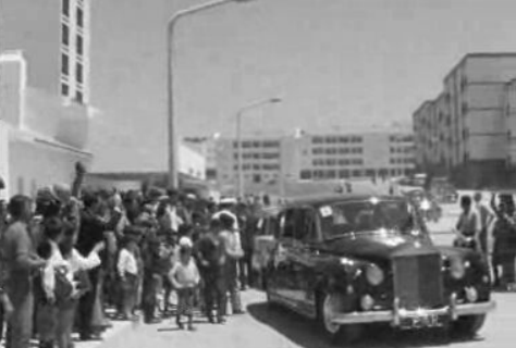 Visita de Américo Tomás a Beja