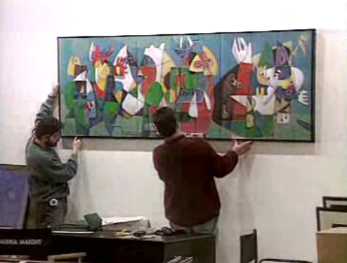 Preparativos para a Arco Madrid