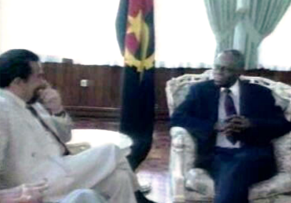 Visita de João de Deus Pinheiro a Angola