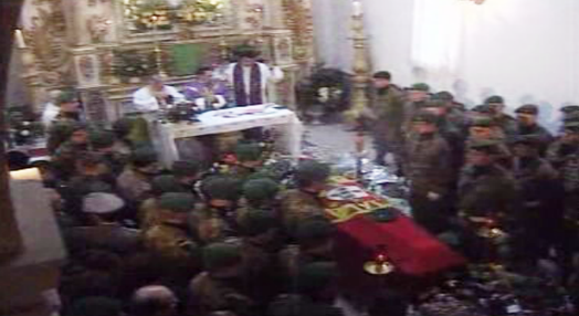 Funeral do Cabo Alcino Mouta