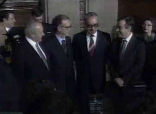 Gafes na tomada de posse de Jorge Sampaio