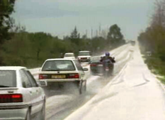 Mau tempo no Algarve