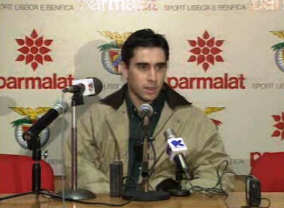 Chegada de Mauro Aires ao Benfica