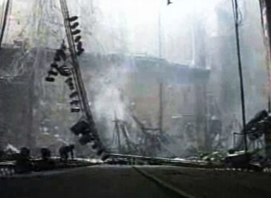 Rescaldo do incêndio no Coliseu do Porto