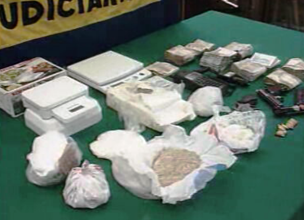 Detenção de traficantes de droga