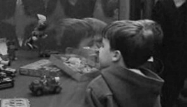 Venda de brinquedos no Natal