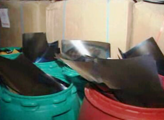 Campanha de reciclagem de RX