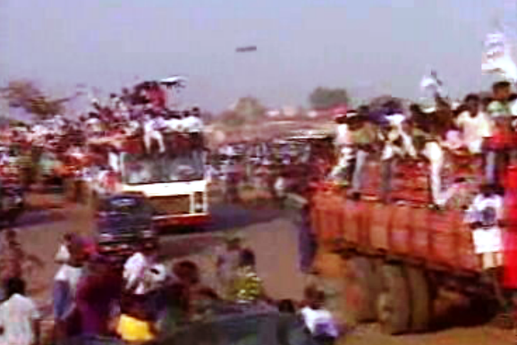 Manifestação de apoio a José Eduardo dos Santos