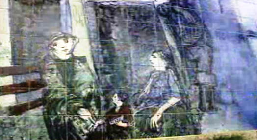 Painéis de azulejos em Matosinhos