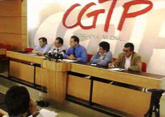 Conferência de imprensa da CGTP