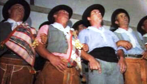 Atuação de grupos de cantares alentejanos