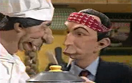 Coxas de frango com laranja com Santana Flopes