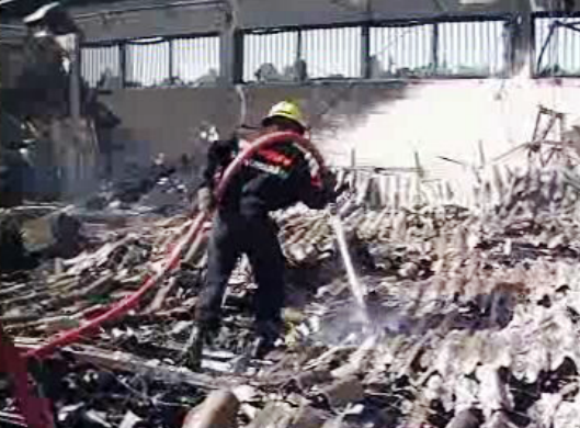 Incêndio em fábrica