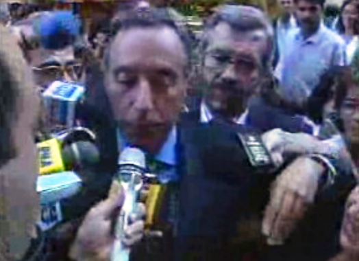 Chegada de Marcelo Rebelo de Sousa ao congresso do PSD