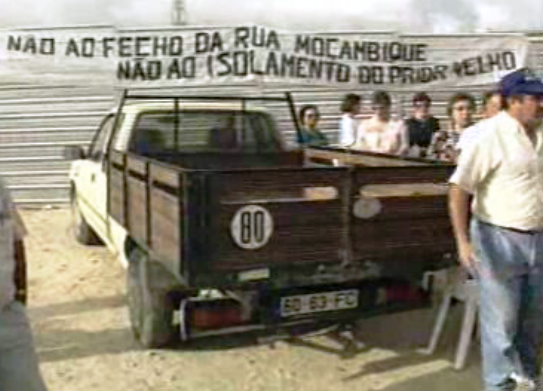 Protesto popular no Prior Velho