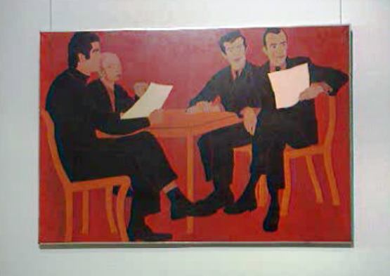 Exposição de pintura de Nikias Skapinakis