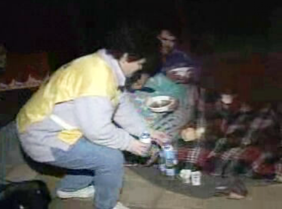 Ações de solidariedade no Porto